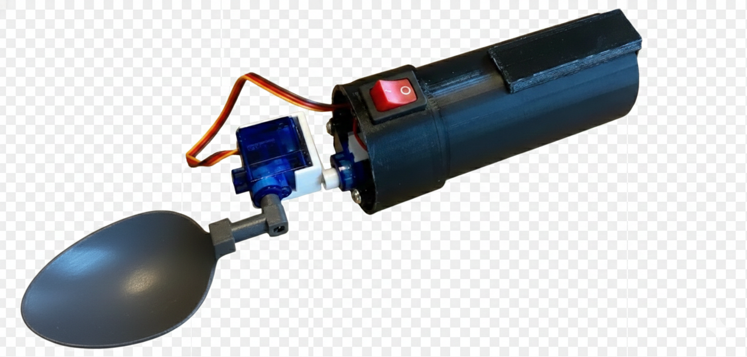 Active Tremor Compensation Spoon Prototype